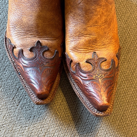 Tony Lama Vintage Cowboy Boots. Woman’s Size 10.  Great Condition. - Picture 2 of 11